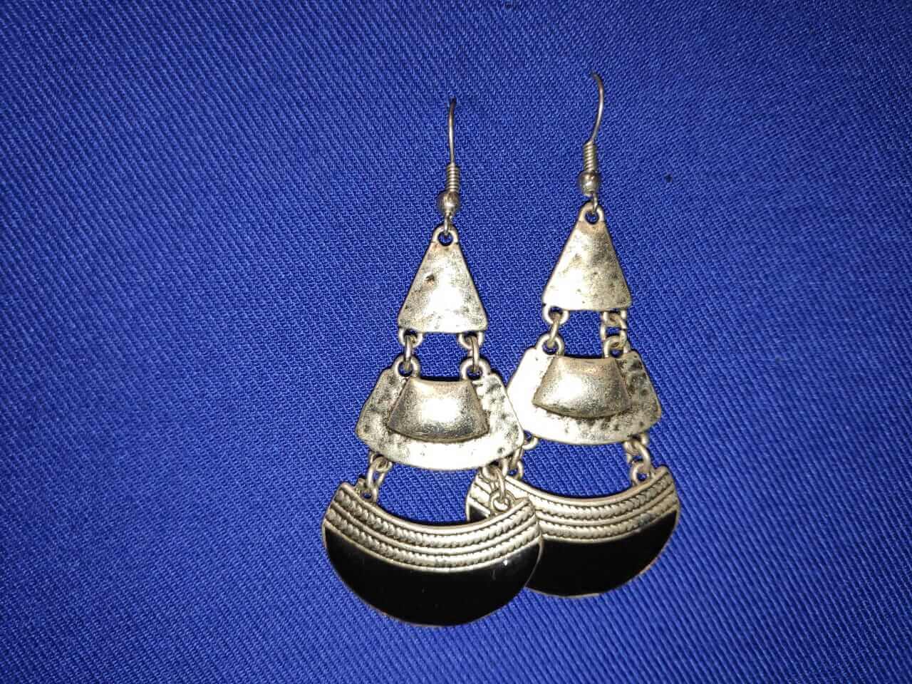 Earrings Pyramide