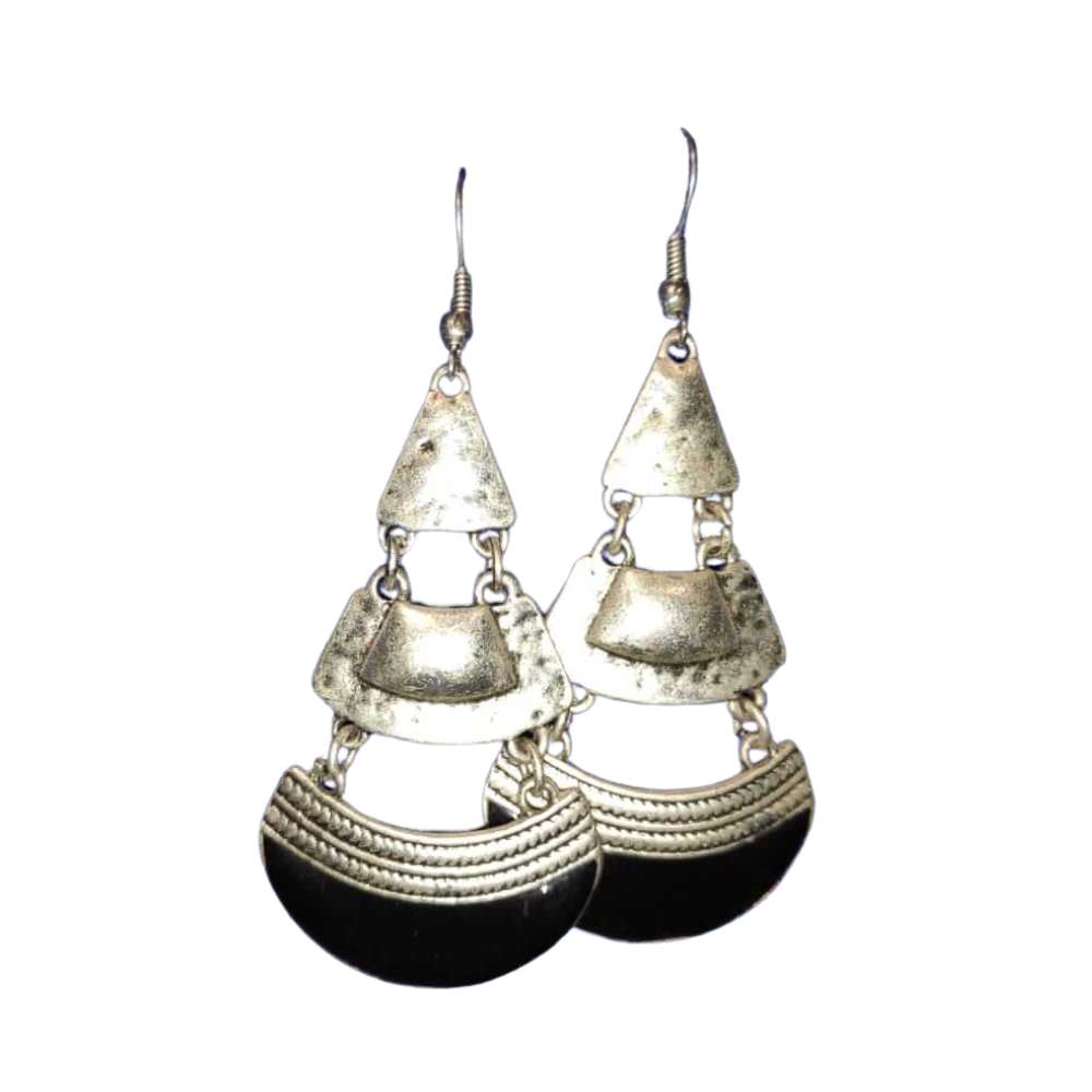 Earrings Pyramide